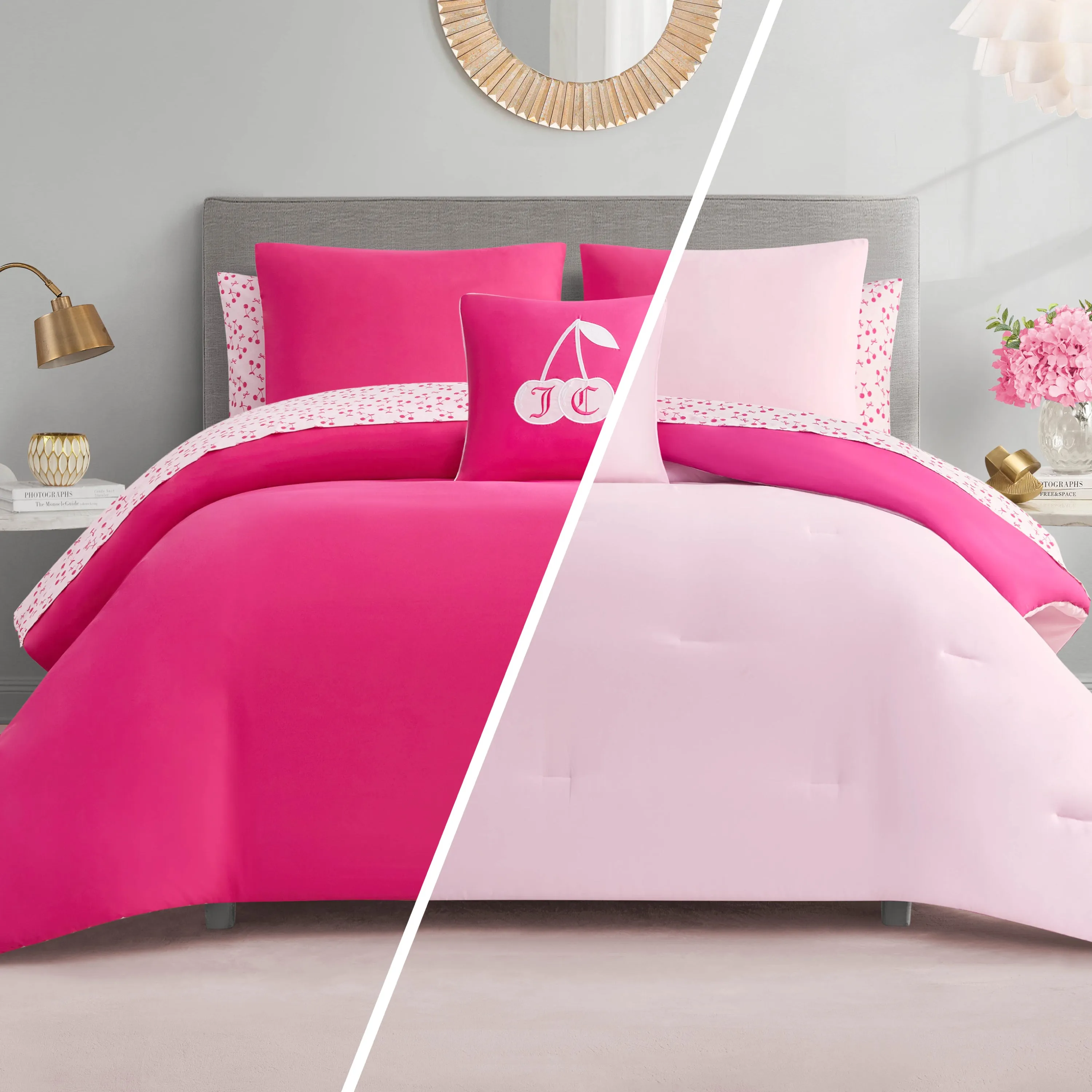 Cherry Reversible Bed in a Bag Bedding Set sold by Juicy Couture product image thumbnail 2