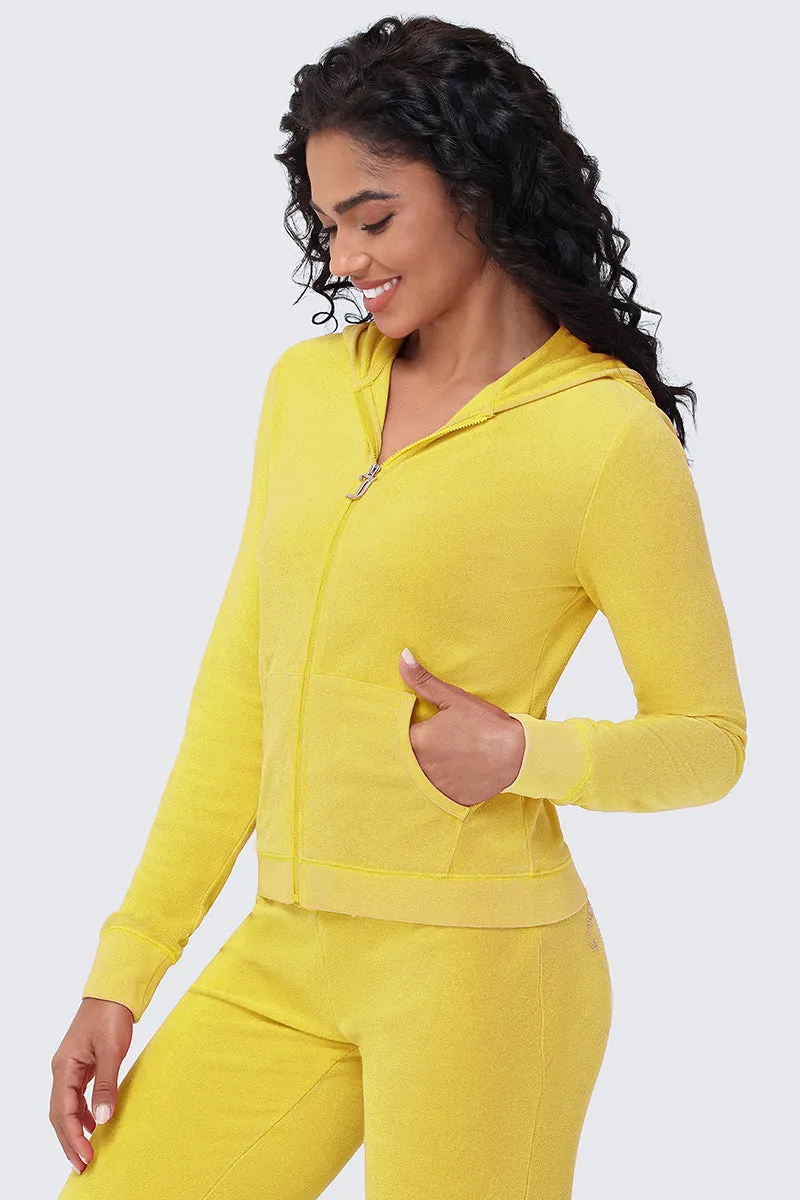 Big Bling Washed Terry Hoodie sold by Juicy Couture product image thumbnail 4