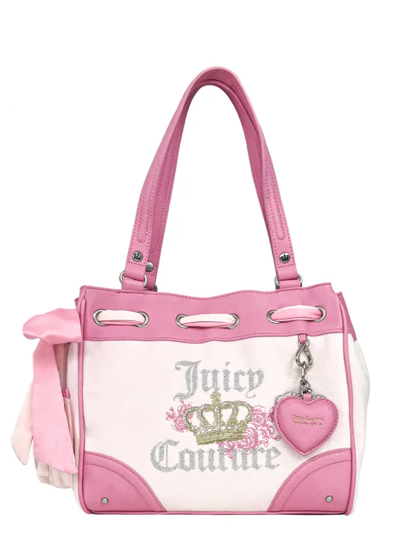 Royal Bloom Daydreamer Tote Bag made by Juicy Couture
