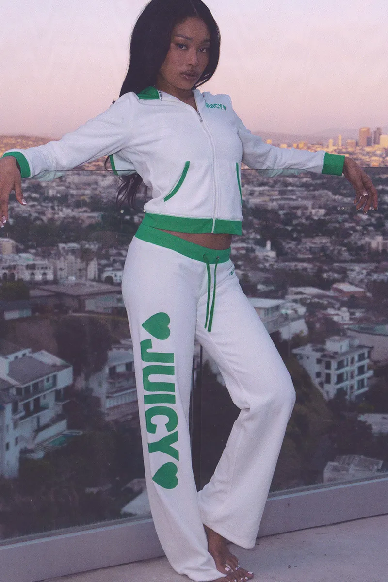 Contrast Low Rise Track Pants sold by Juicy Couture