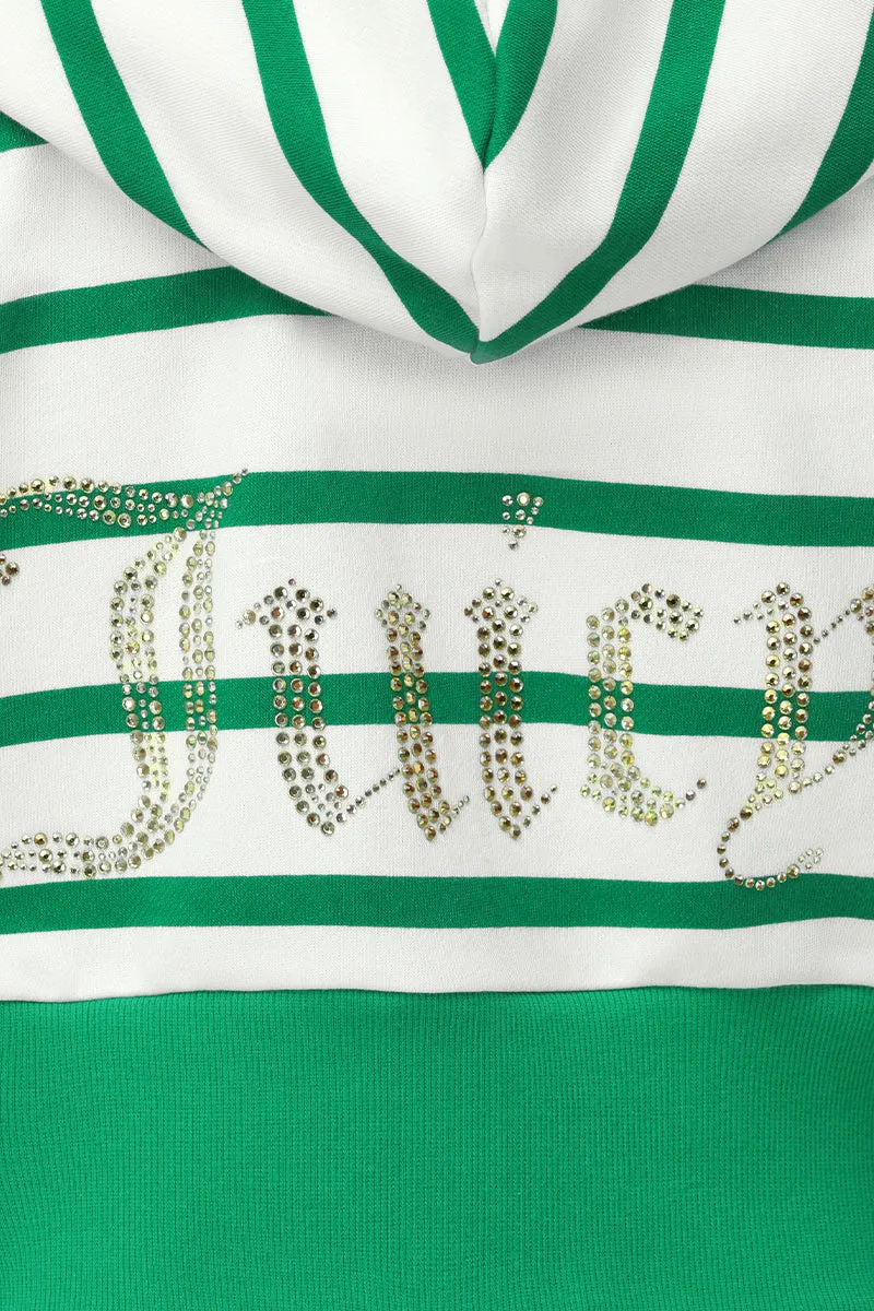 Stripe Bling Terry Hoodie sold by Juicy Couture product image thumbnail 4