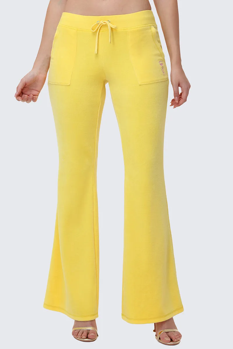 Heritage Cotton Velour Track Pants sold by Juicy Couture product image thumbnail 2