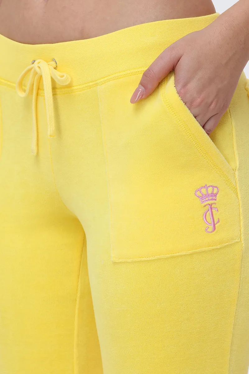 Heritage Cotton Velour Track Pants sold by Juicy Couture product image thumbnail 3