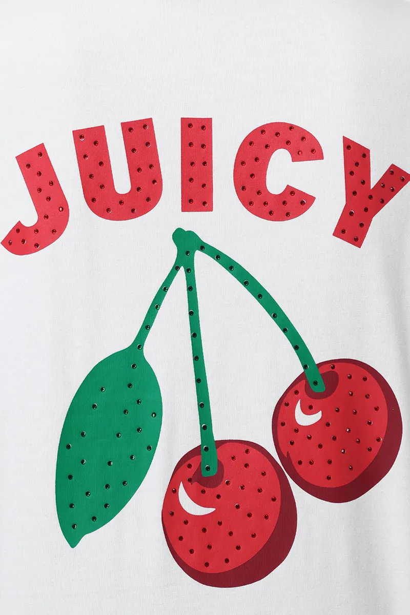 Cherry Bling Graphic Tee sold by Juicy Couture product image thumbnail 4