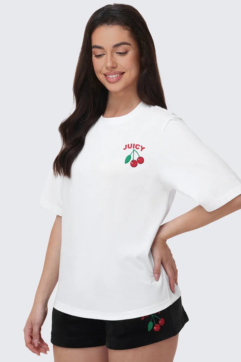 Cherry Bling Graphic Tee sold by Juicy Couture product image thumbnail 5