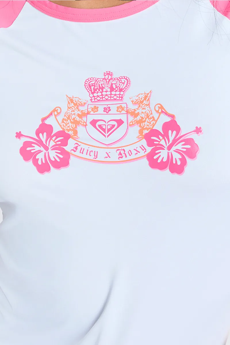 Roxy x Juicy Cap Sleeve Lycra Rashguard sold by Juicy Couture product image thumbnail 2