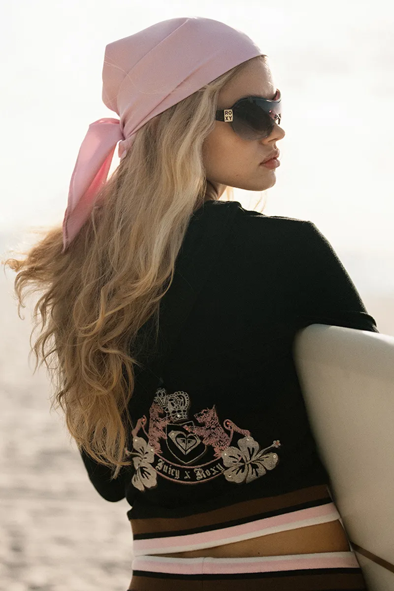 Roxy x Juicy Fitted Hoodie sold by Juicy Couture