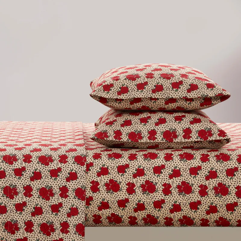 Printed Microfiber Sheet Set made by Juicy Couture