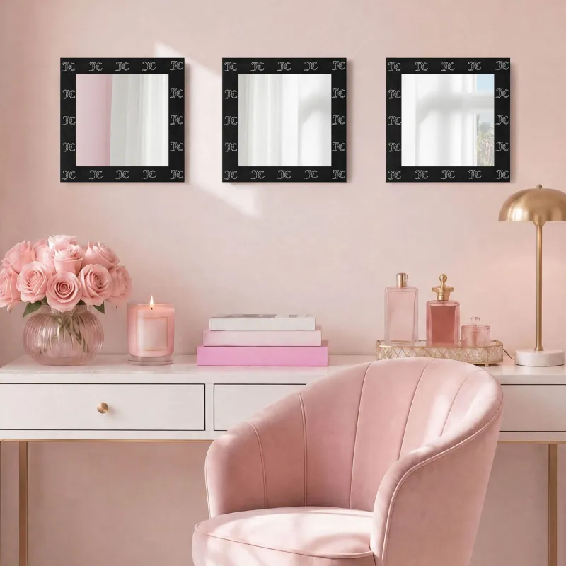 Wall Mirror 3-Piece Set made by Juicy Couture