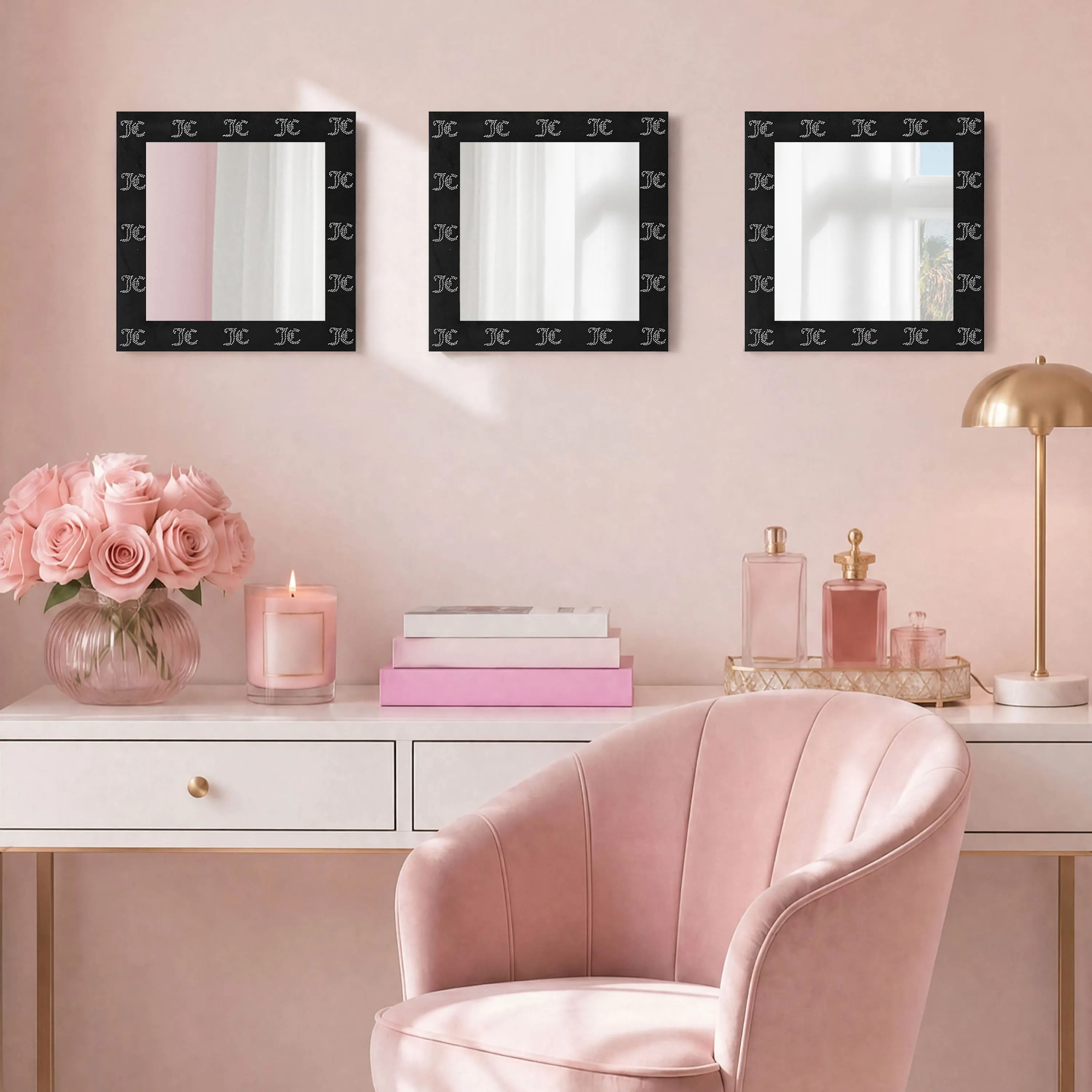 Wall Mirror 3-Piece Set sold by Juicy Couture