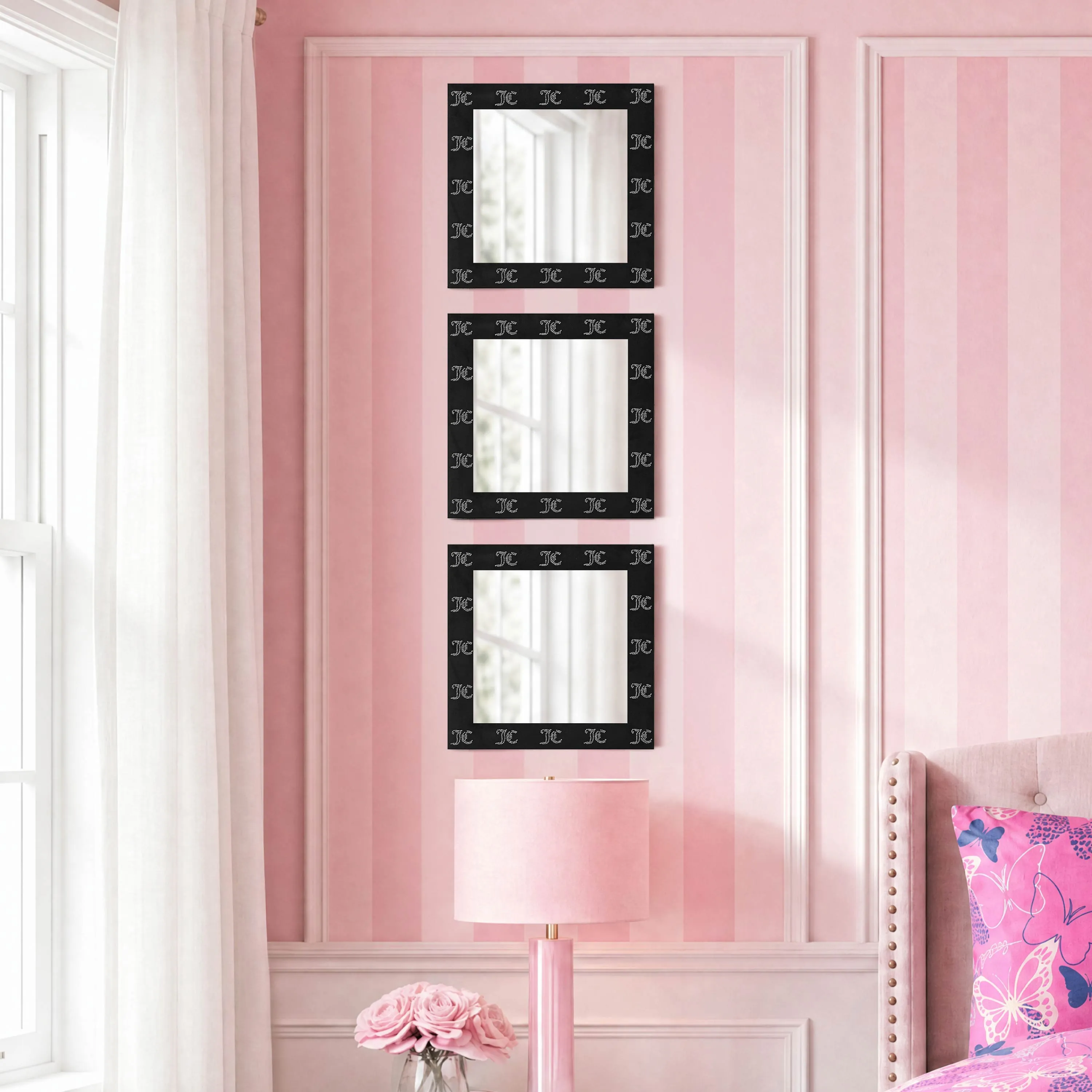 Wall Mirror 3-Piece Set sold by Juicy Couture product image thumbnail 2