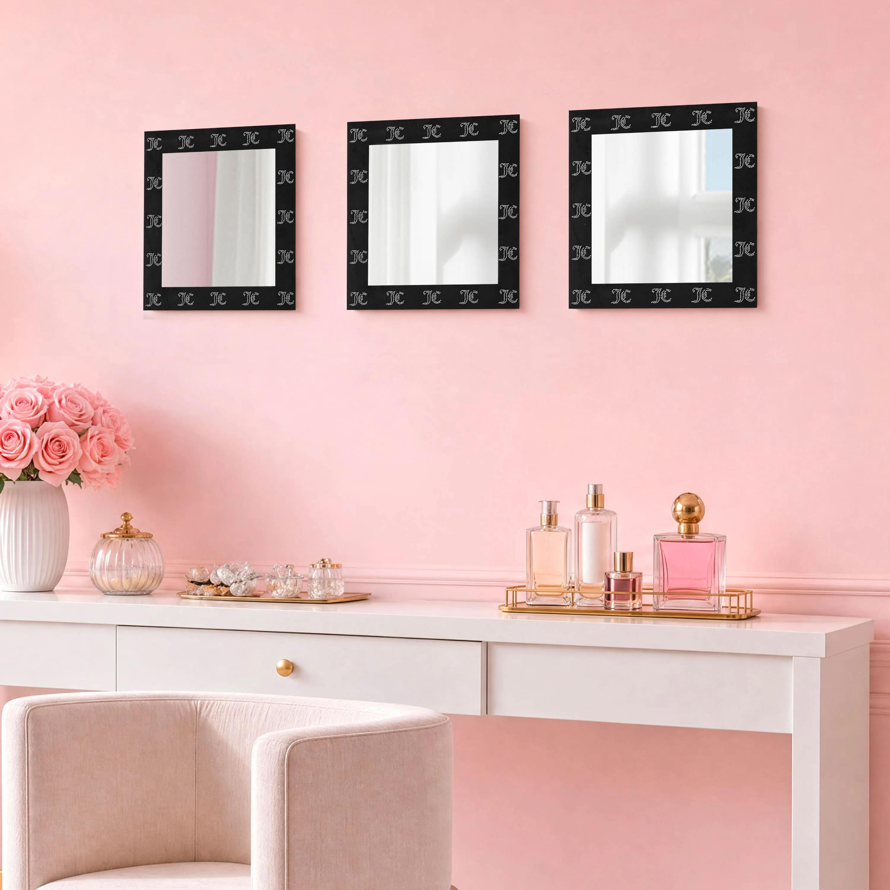 Wall Mirror 3-Piece Set sold by Juicy Couture product image thumbnail 3