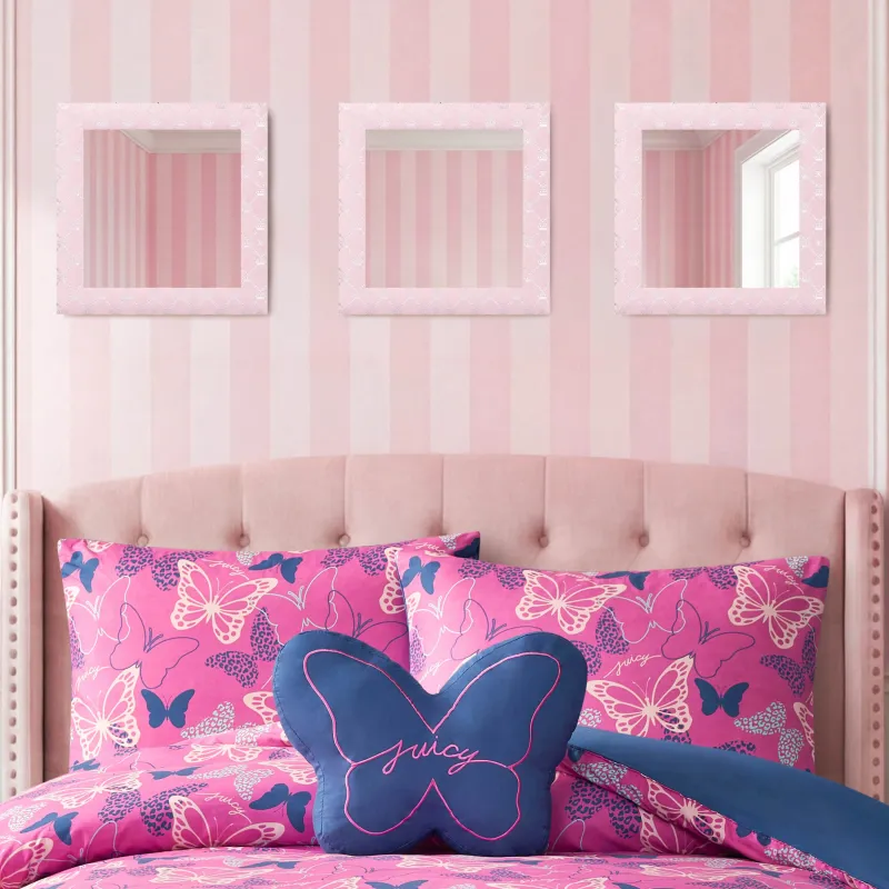 Wall Mirror 3-Piece Set made by Juicy Couture