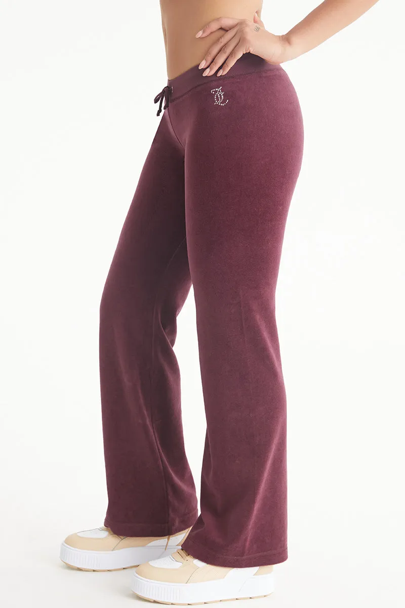 Malibu Small Bling Cotton Velour Track Pants sold by Juicy Couture product image thumbnail 3