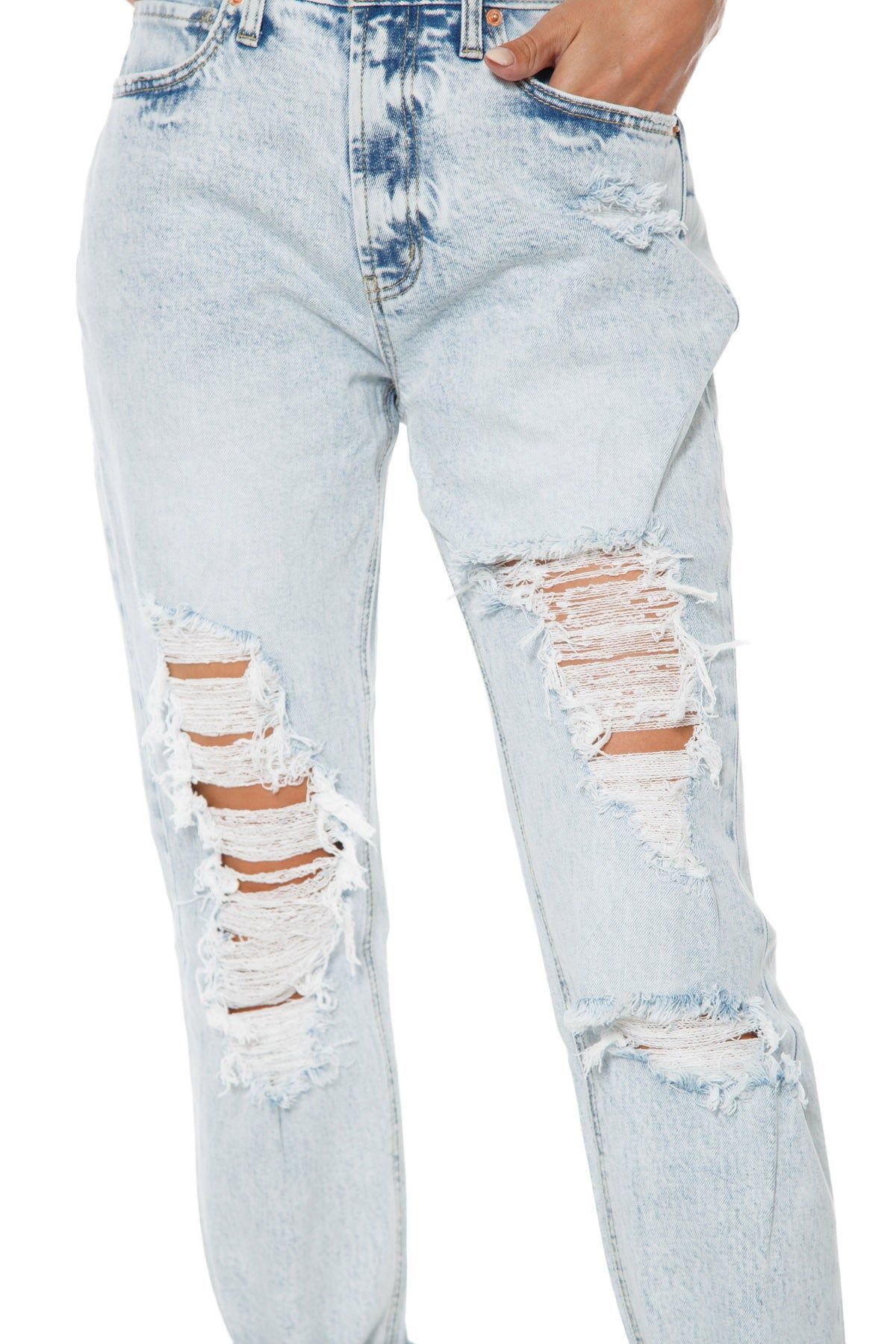 Destroyed Boyfriend Jeans sold by Juicy Couture product image thumbnail 5