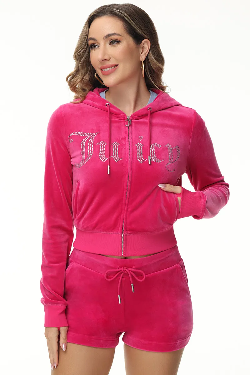 Front Bling Hoodie sold by Juicy Couture