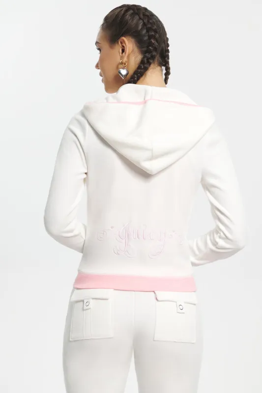 Sweetheart Cotton Velour Hoodie sold by Juicy Couture
