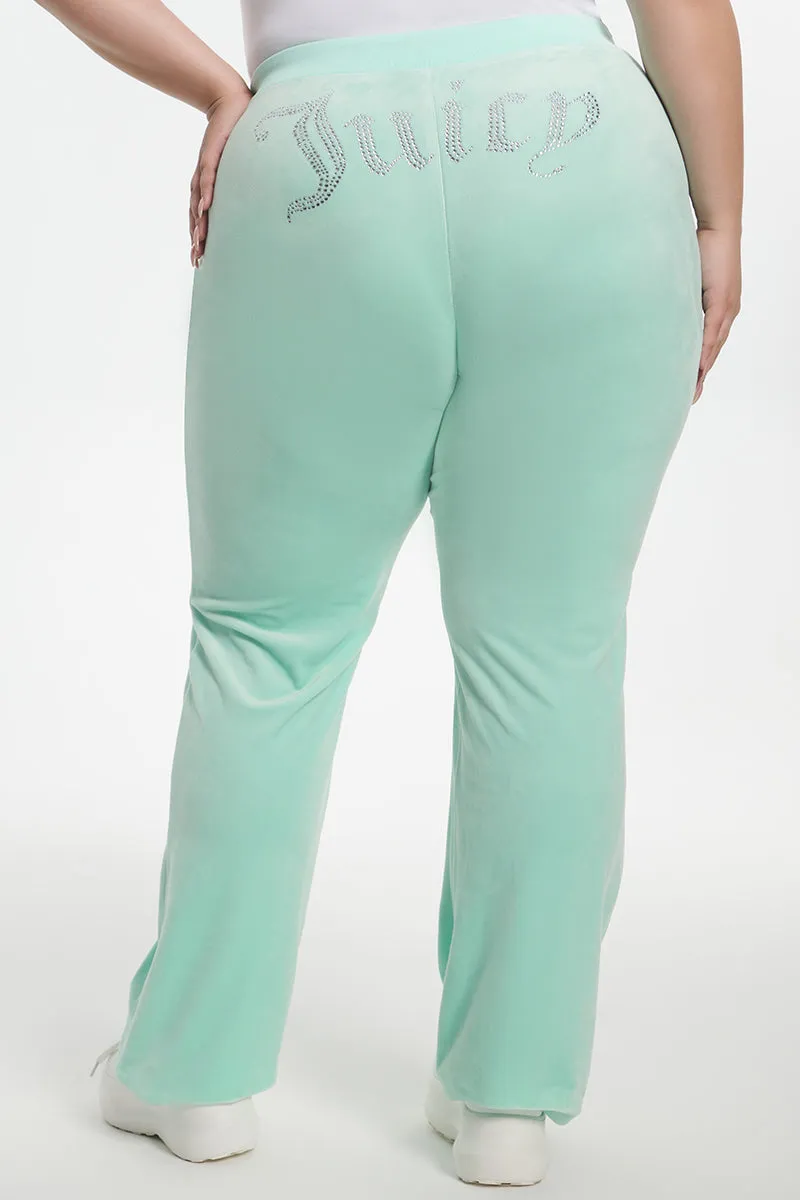 Plus-Size OG Big Bling Velour Track Pants sold by Juicy Couture
