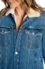 Faux Sherpa Lined Trucker Jean Jacket sold by Juicy Couture