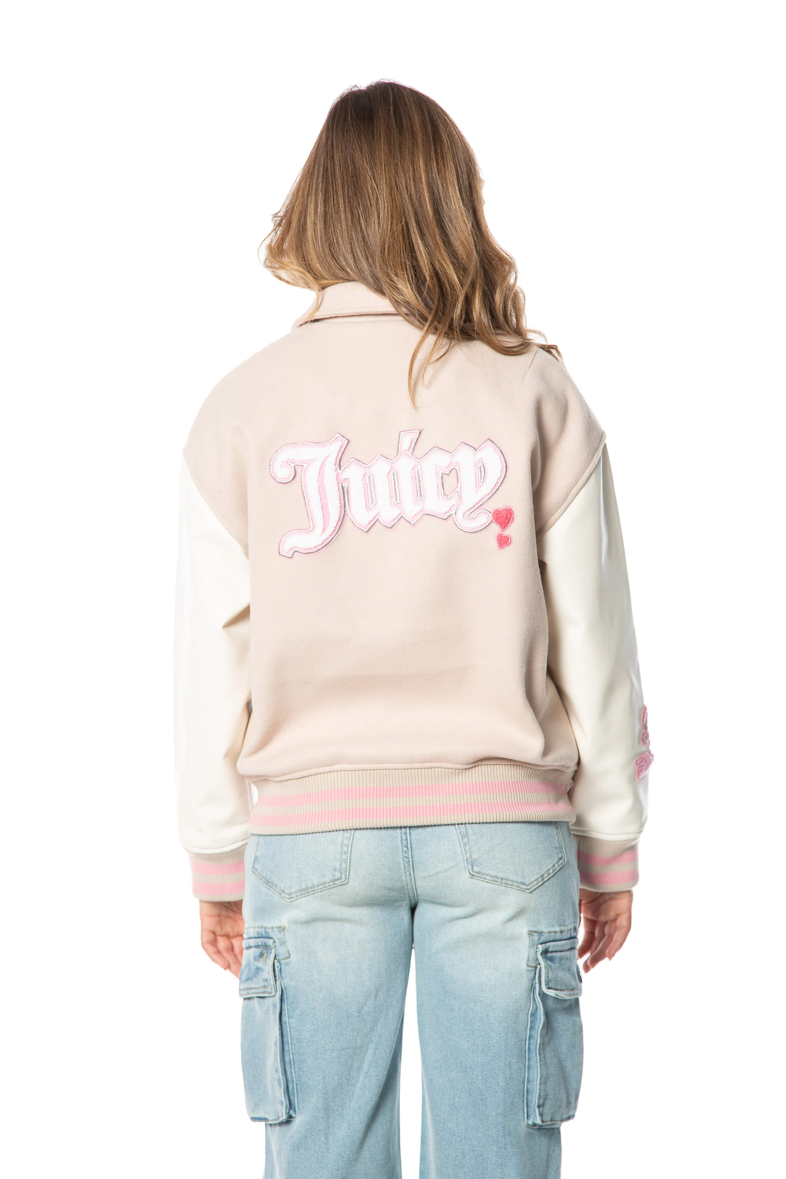 Convertible Collar Varsity Jacket sold by Juicy Couture product image thumbnail 3