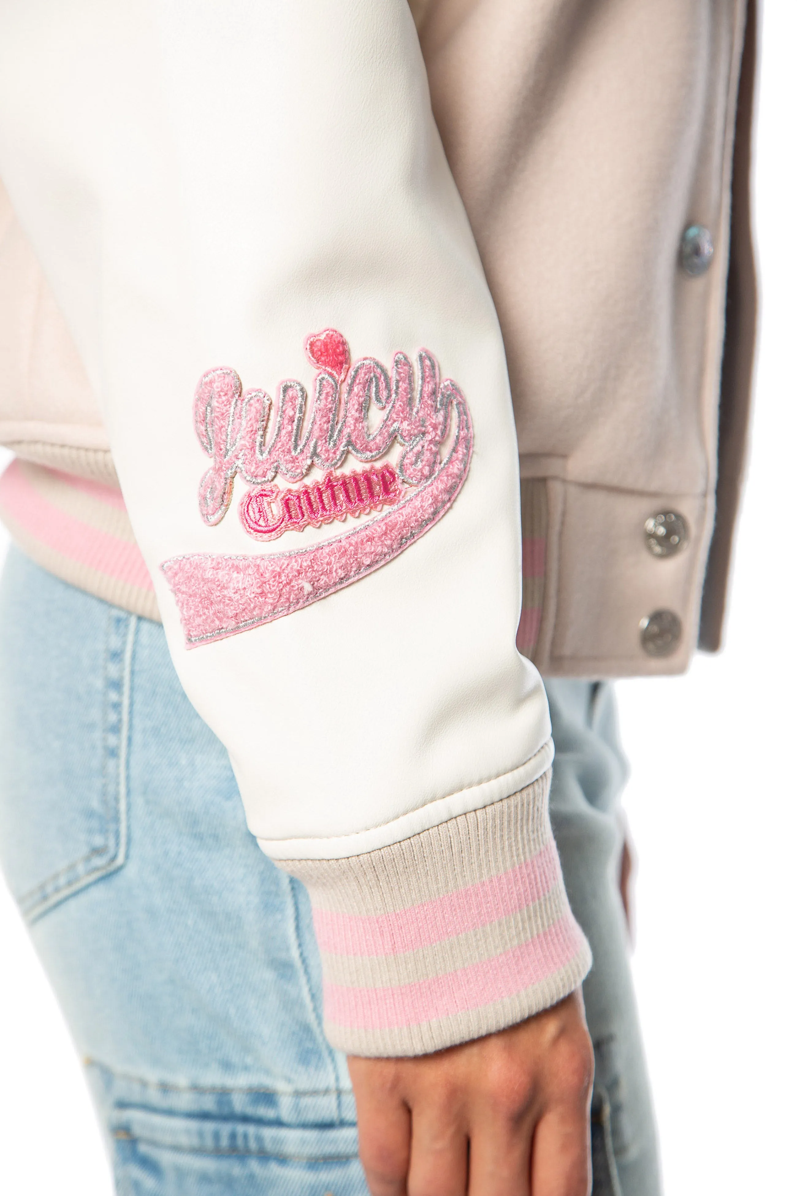 Convertible Collar Varsity Jacket sold by Juicy Couture product image thumbnail 5