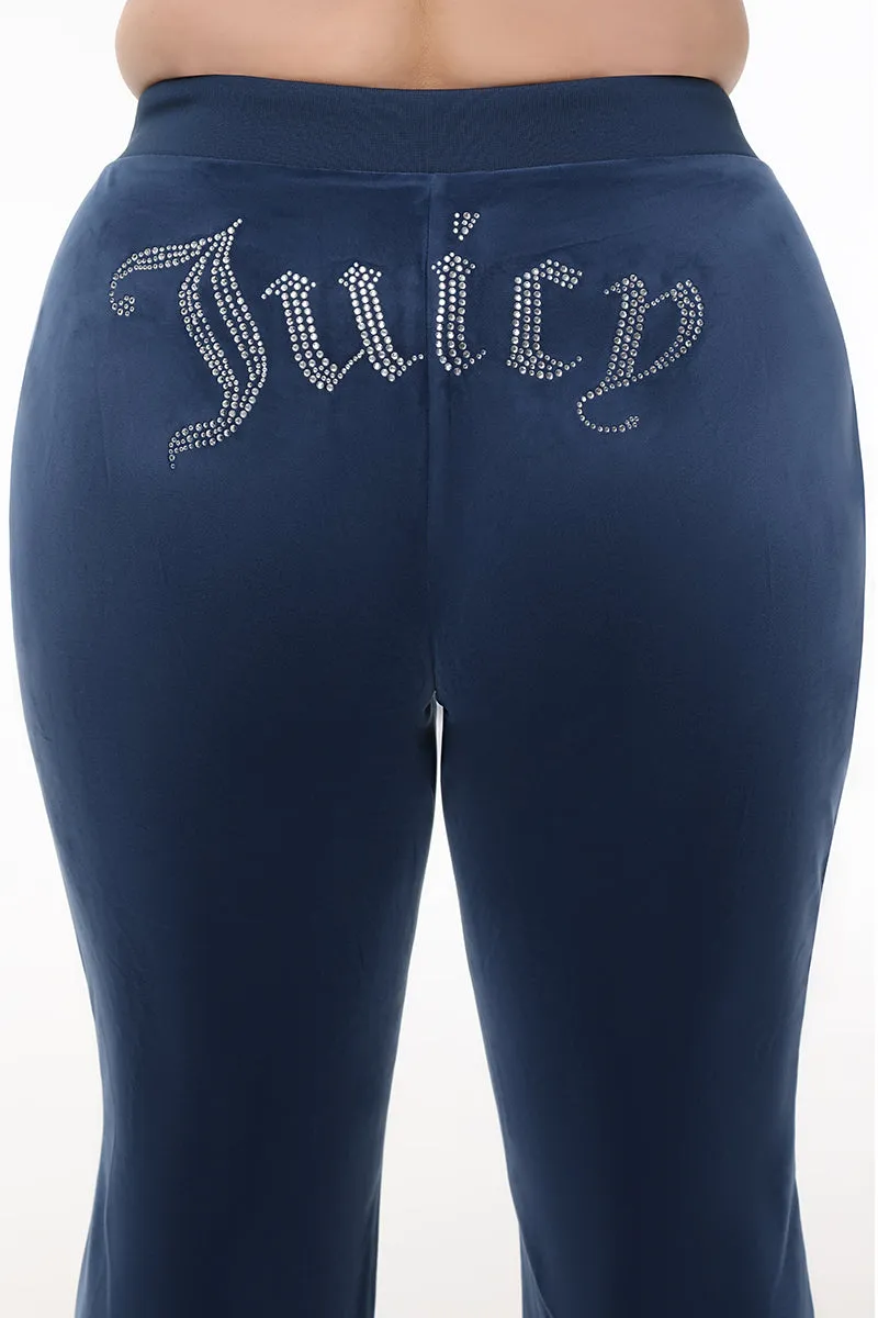 Plus-Size OG Big Bling Velour Track Pants sold by Juicy Couture product image thumbnail 4