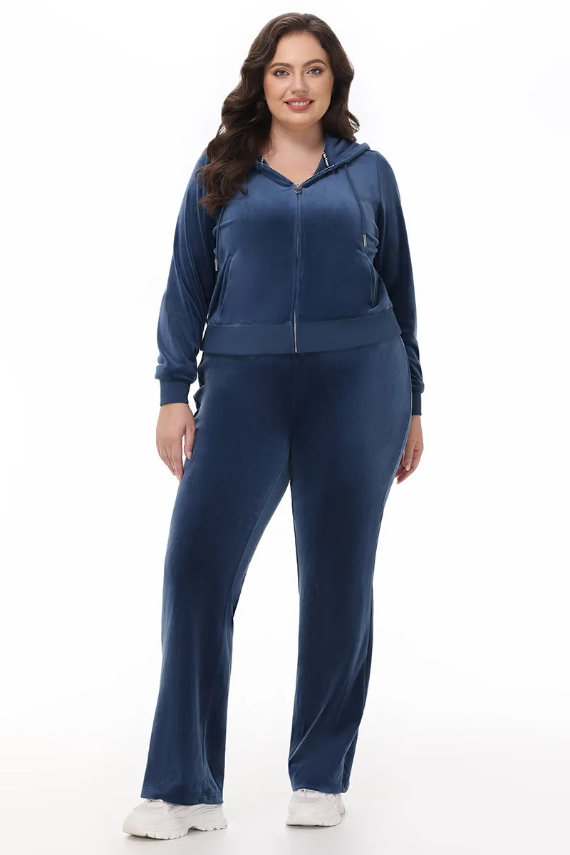 Plus-Size OG Big Bling Velour Track Pants sold by Juicy Couture product image thumbnail 5