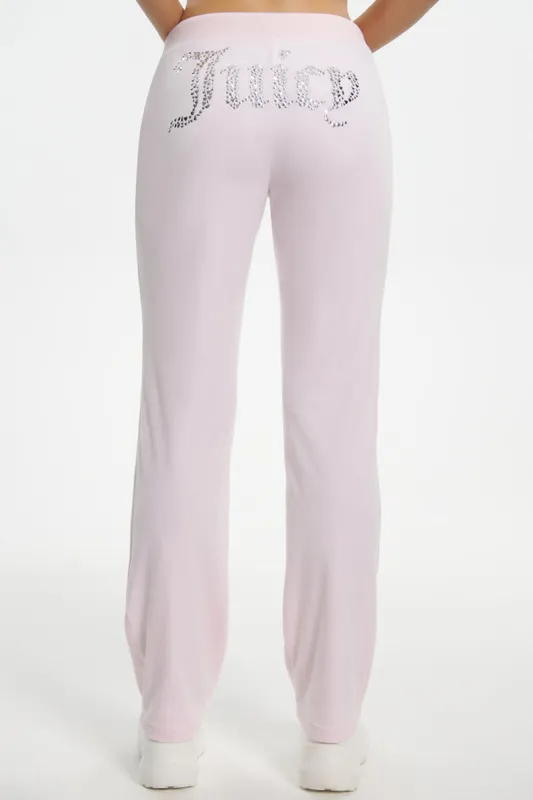 Mixed Jewels Velour Track Pants sold by Juicy Couture
