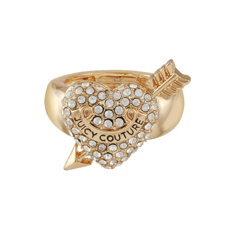 Shimmering Heart Ring made by Juicy Couture