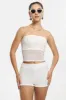 Metallic Monogram Mesh Tube Top sold by Juicy Couture
