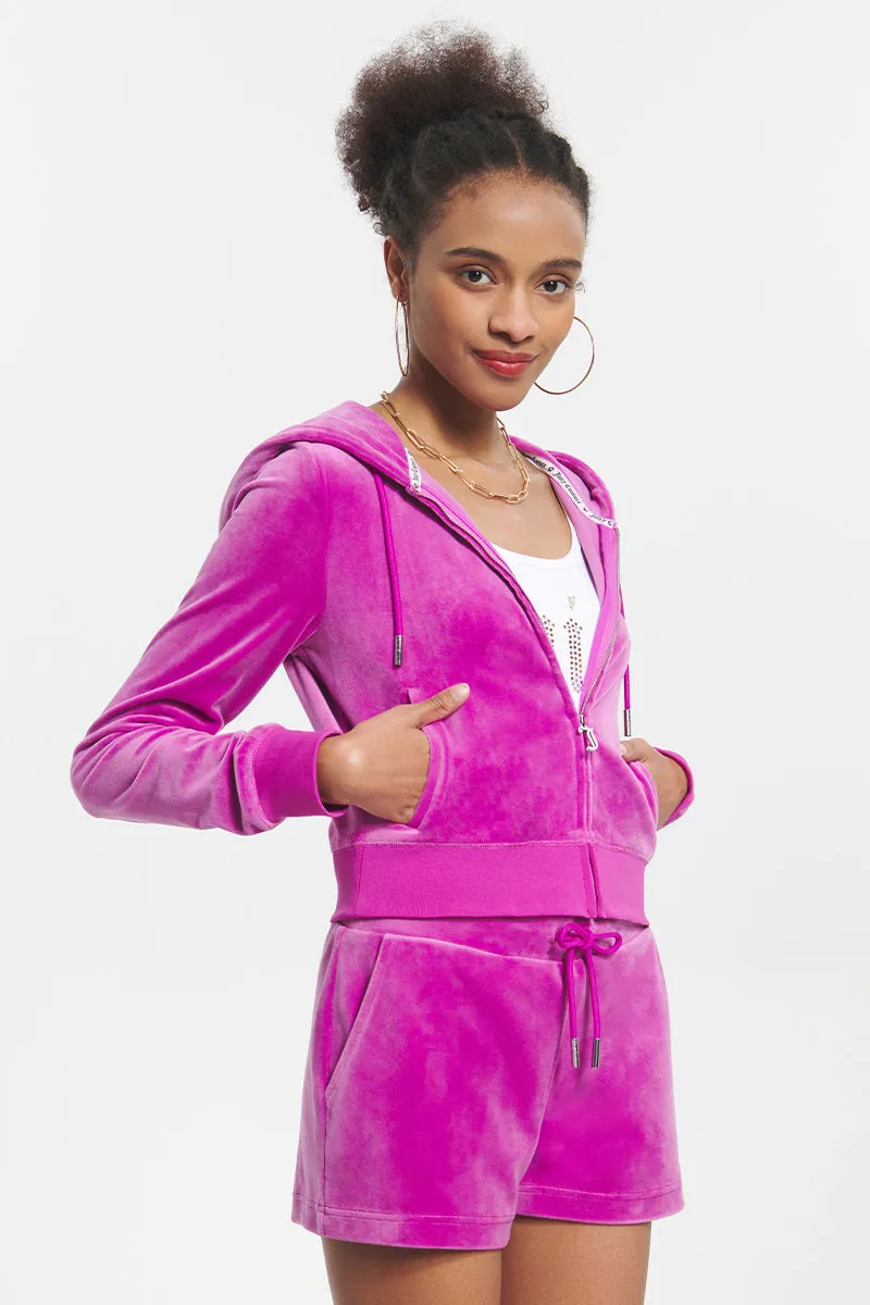 OG Big Bling Velour Hoodie sold by Juicy Couture product image thumbnail 4
