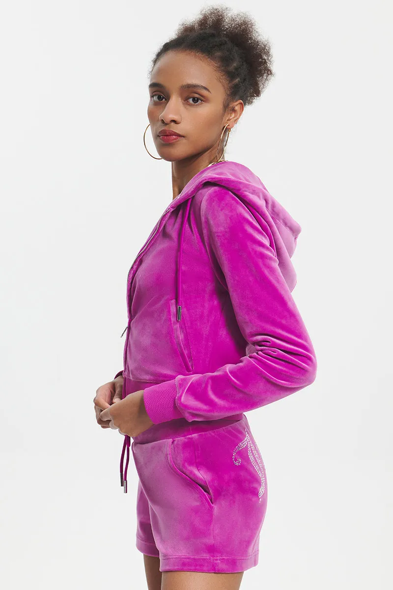 OG Big Bling Velour Hoodie sold by Juicy Couture product image thumbnail 3