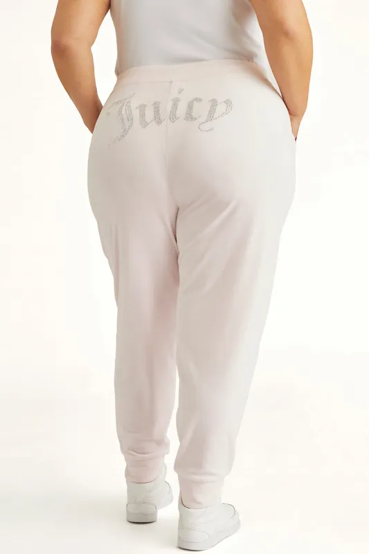 Plus-Size Big Bling Velour Jogger sold by Juicy Couture
