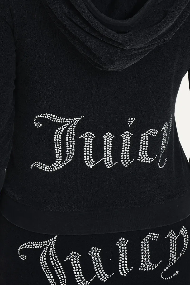 Big Bling Towel Terry Zip Hoodie sold by Juicy Couture product image thumbnail 4