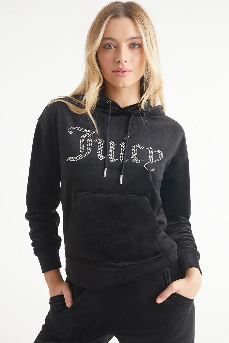 Oversized Big Bling Velour Hoodie sold by Juicy Couture product image thumbnail 2