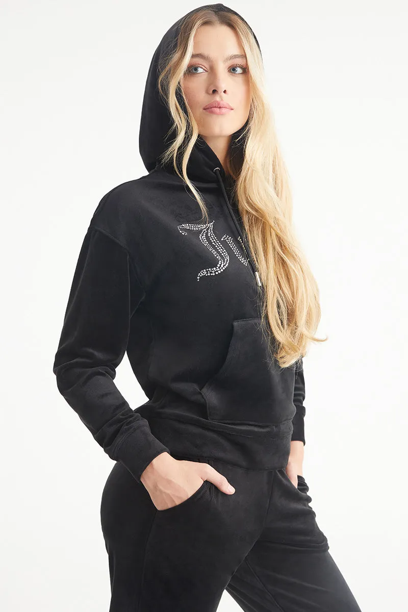 Oversized Big Bling Velour Hoodie sold by Juicy Couture product image thumbnail 5