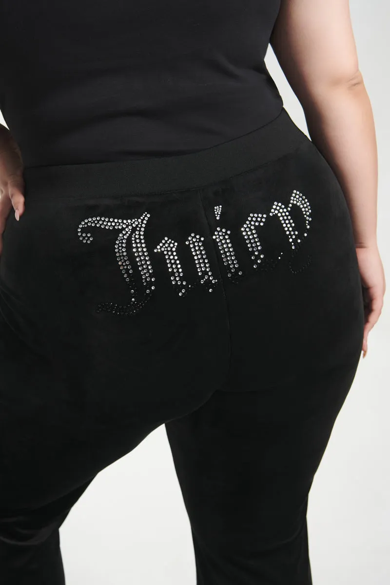 Plus-Size Ombre Big Bling Velour Track Pants sold by Juicy Couture product image thumbnail 3