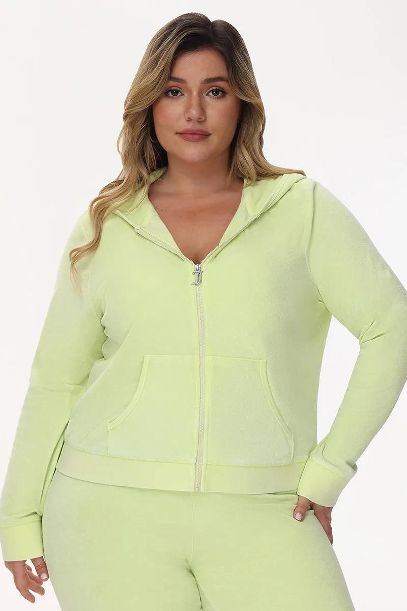 Plus-Size Big Bling Towel Terry Zip Hoodie sold by Juicy Couture product image thumbnail 2