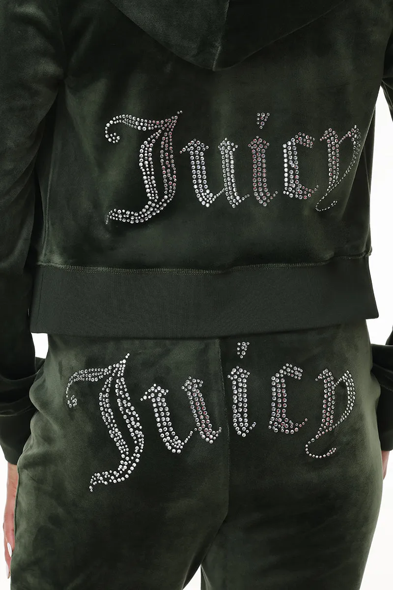 OG Big Bling Velour Hoodie sold by Juicy Couture product image thumbnail 4