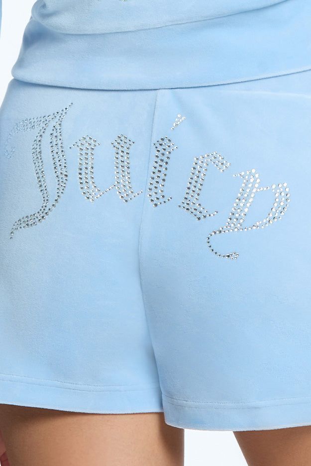 Big Bling Velour Track Shorts sold by Juicy Couture product image thumbnail 5