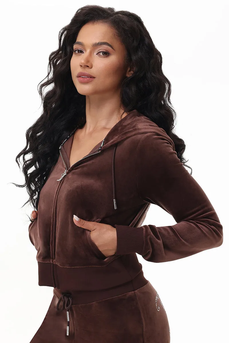 OG Big Bling Velour Hoodie sold by Juicy Couture product image thumbnail 3