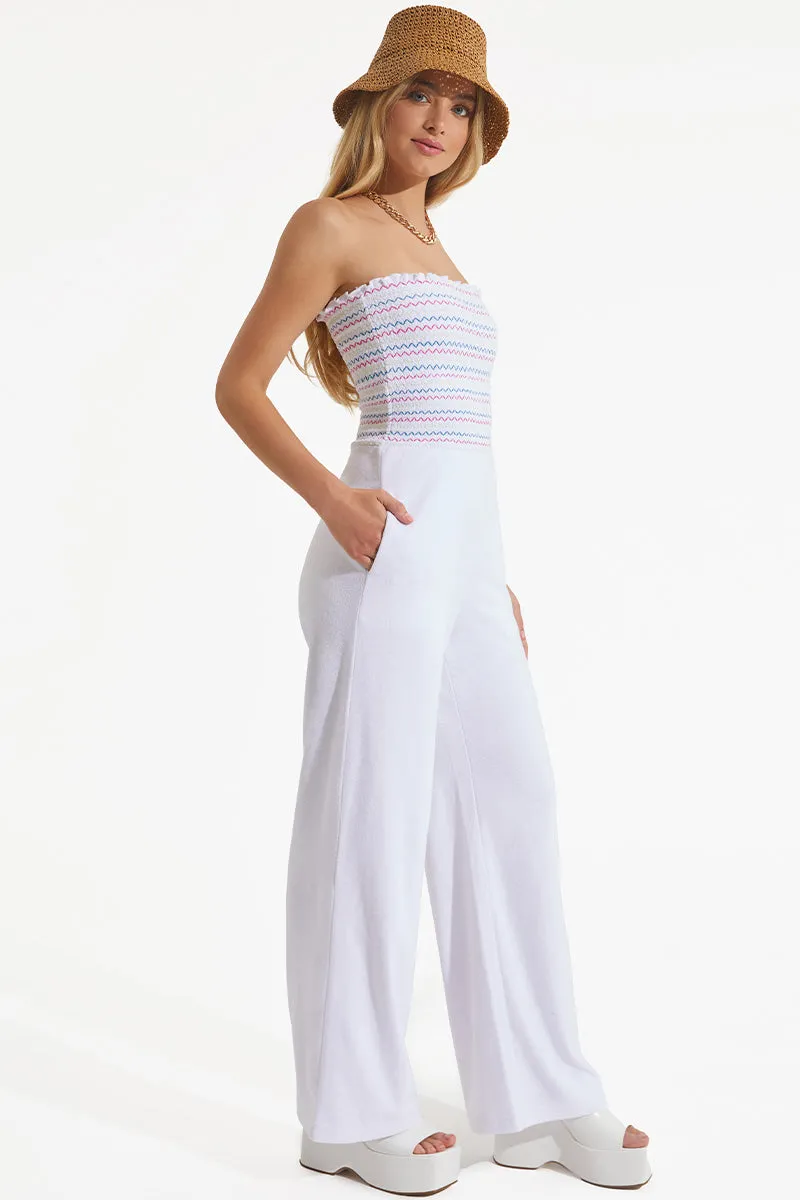 Rainbow Smocked Towel Terry Jumpsuit sold by Juicy Couture product image thumbnail 2