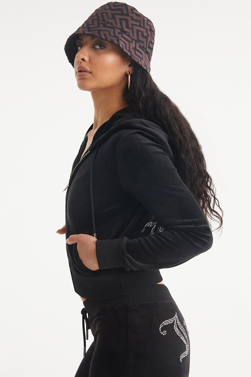 OG Big Bling Velour Hoodie —REJUICED sold by Juicy Couture product image thumbnail 3