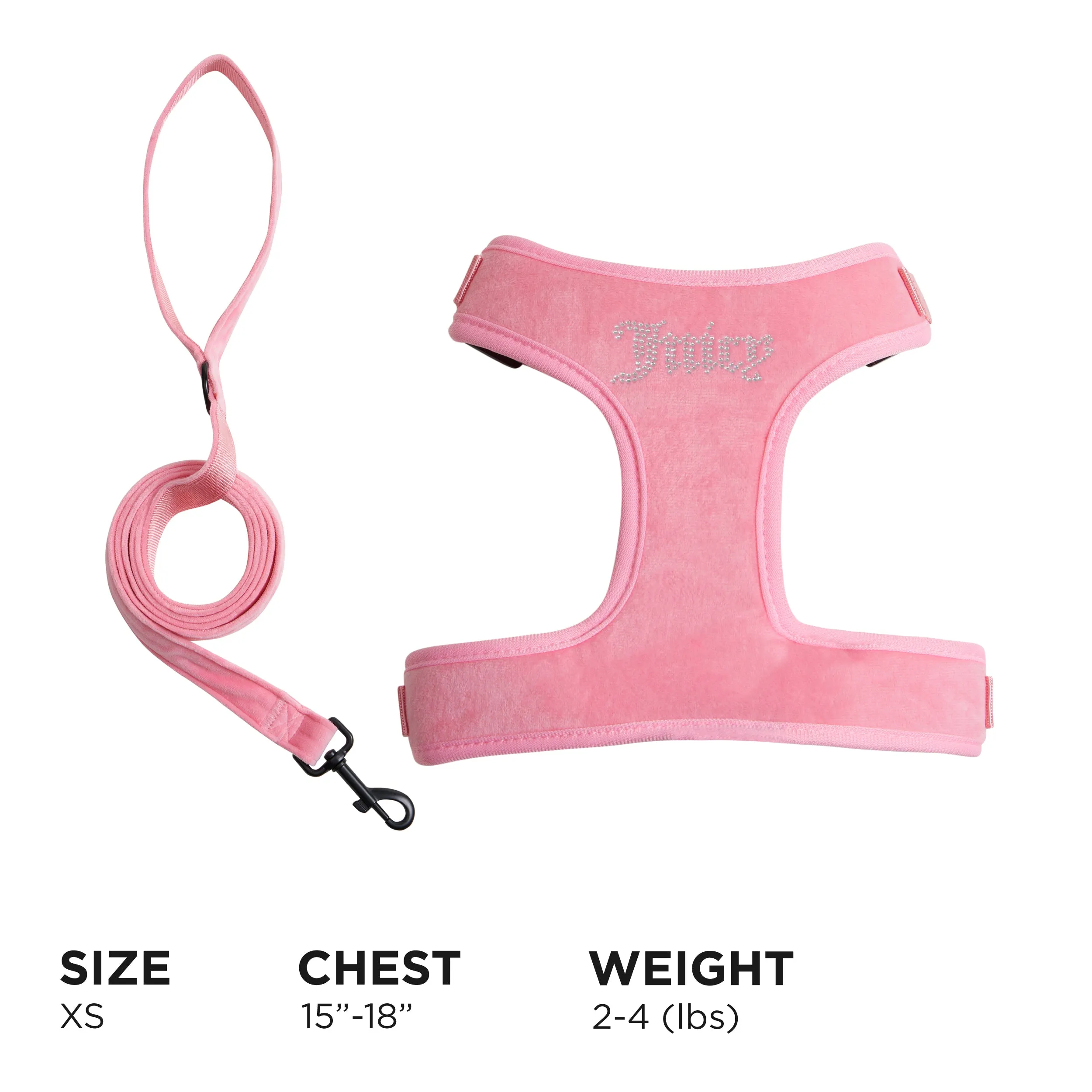 Bling Velour Pet Harness and Leash Set sold by Juicy Couture product image thumbnail 5