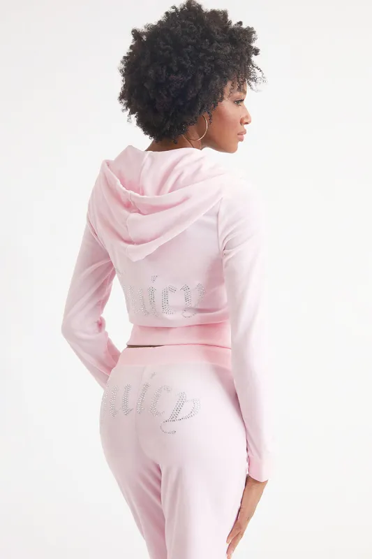 OG Big Bling Velour Hoodie sold by Juicy Couture