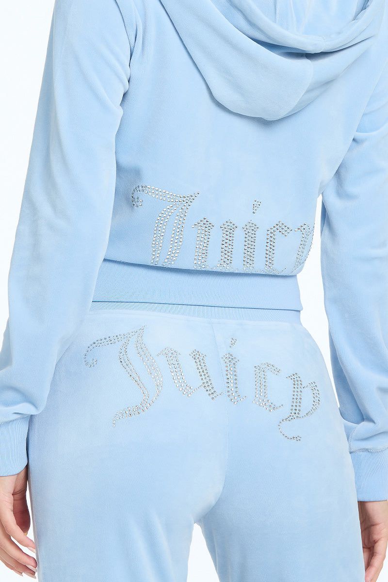 OG Big Bling Velour Hoodie sold by Juicy Couture product image thumbnail 6