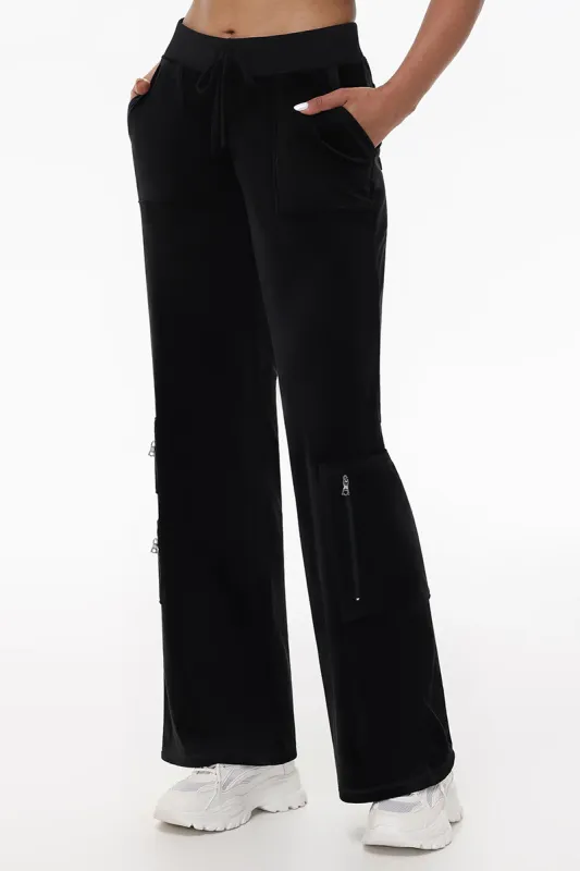 Cargo Snap Pocket Velour Pants sold by Juicy Couture