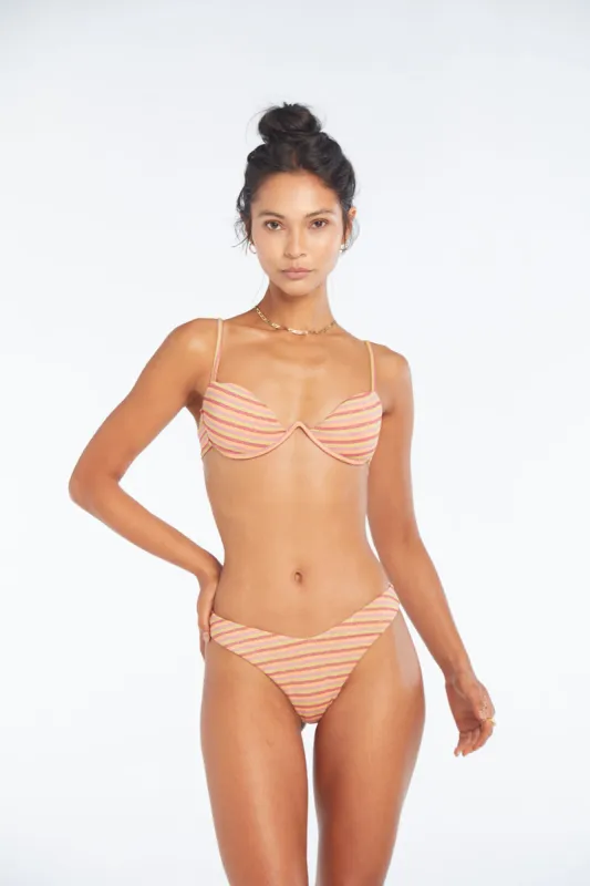 Capittana Anahi Multicolor Stripes Top sold by Juicy Couture