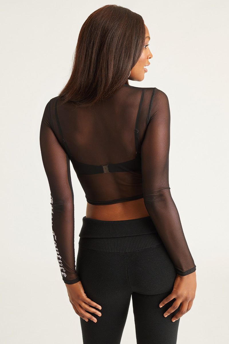 Mesh Mockneck Top sold by Juicy Couture product image thumbnail 3