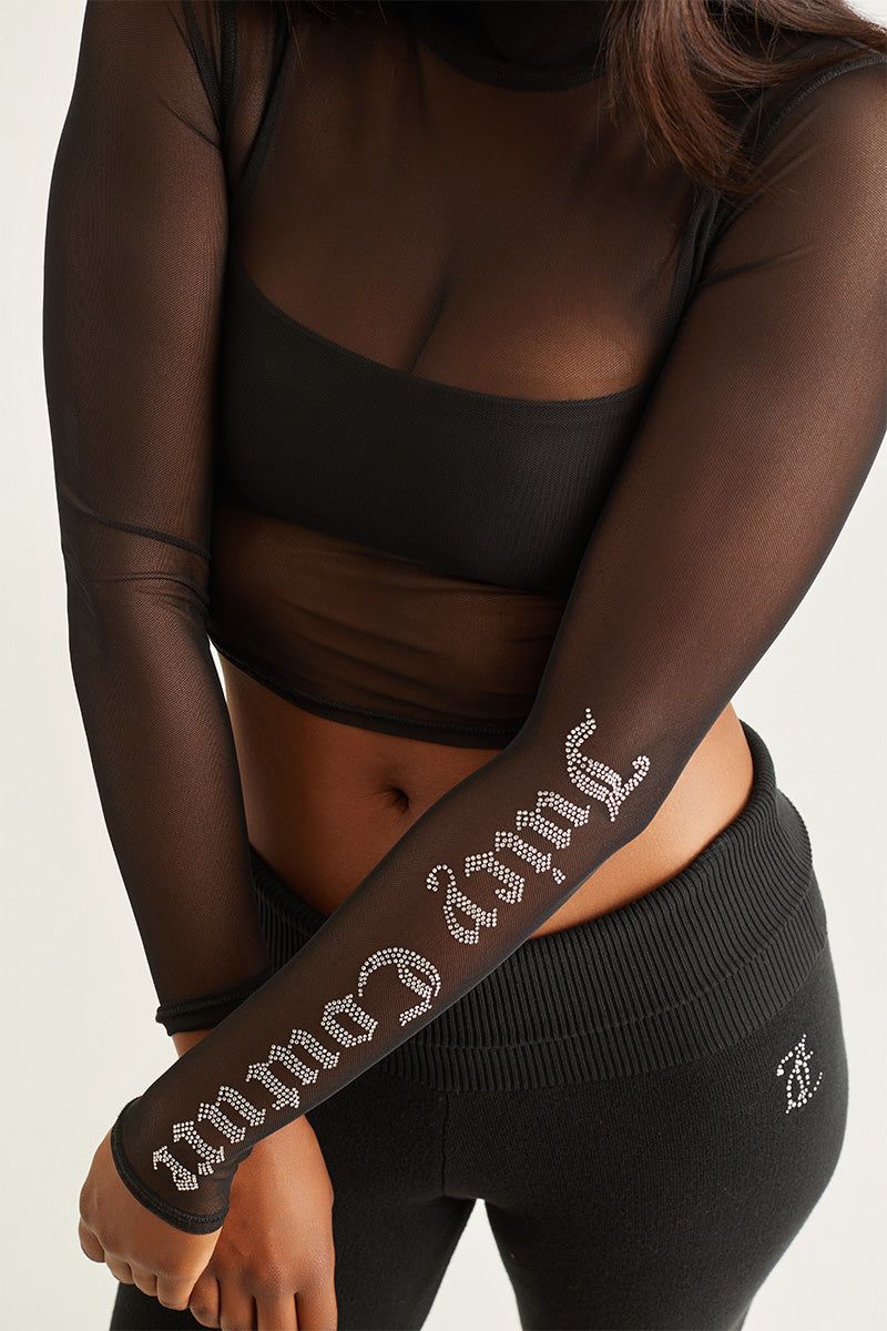 Mesh Mockneck Top sold by Juicy Couture product image thumbnail 2